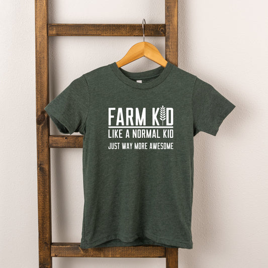 Farm Kid | Toddler Short Sleeve Crew Neck by The Juniper Shop