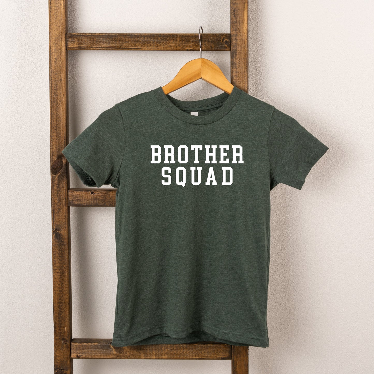 Brother Squad | Toddler Short Sleeve Crew Neck by The Juniper Shop