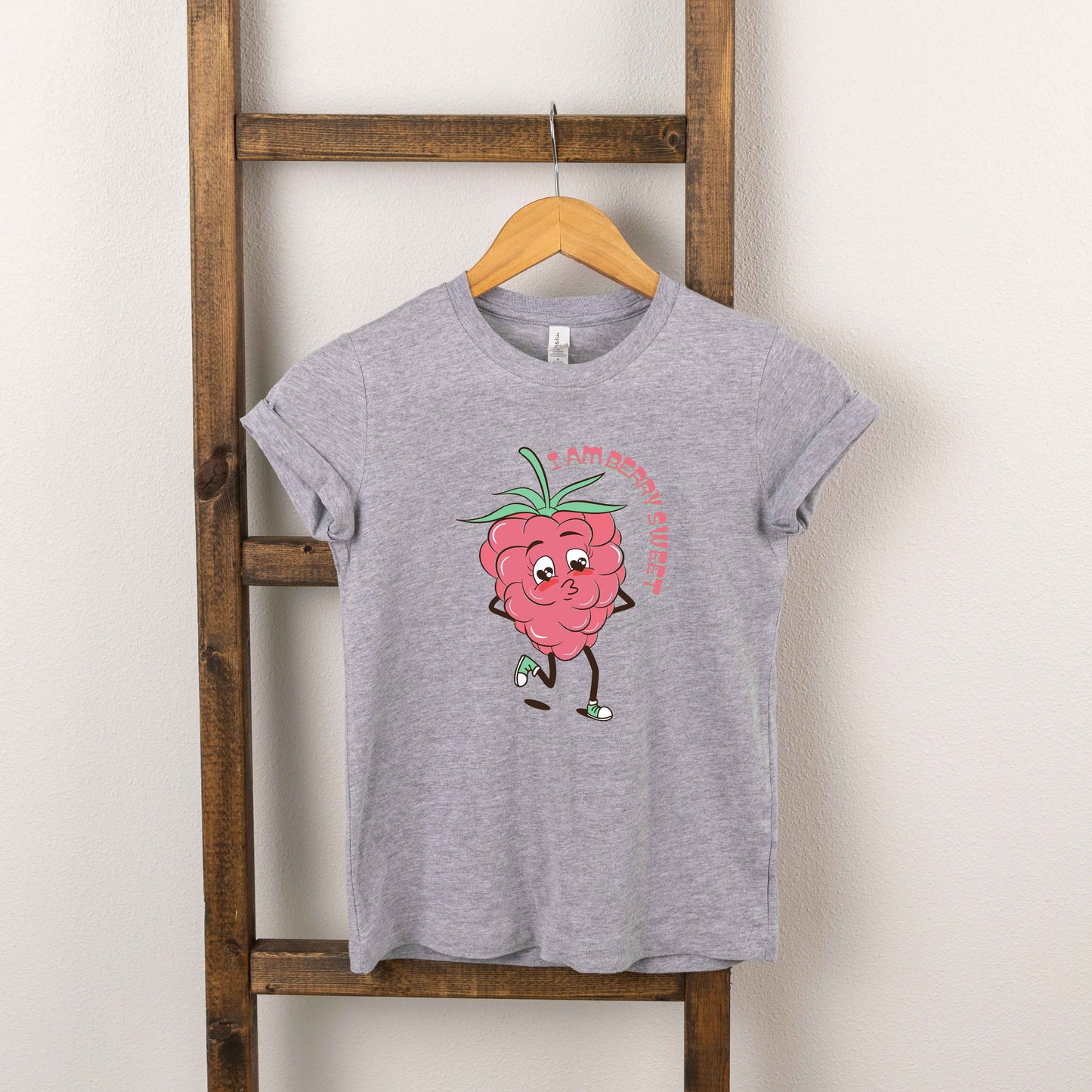 I Am Berry Sweet | Toddler Short Sleeve Crew Neck by The Juniper Shop