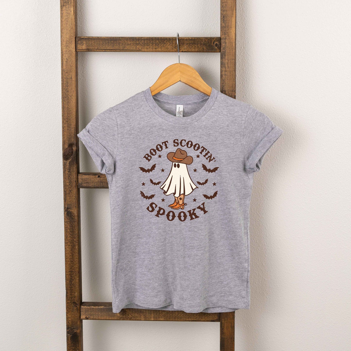 Boot Scootin' Spooky | Toddler Graphic Short Sleeve Tee by The Juniper Shop