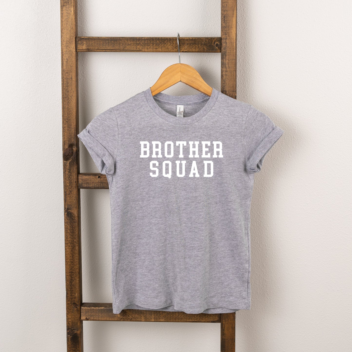 Brother Squad | Toddler Short Sleeve Crew Neck by The Juniper Shop