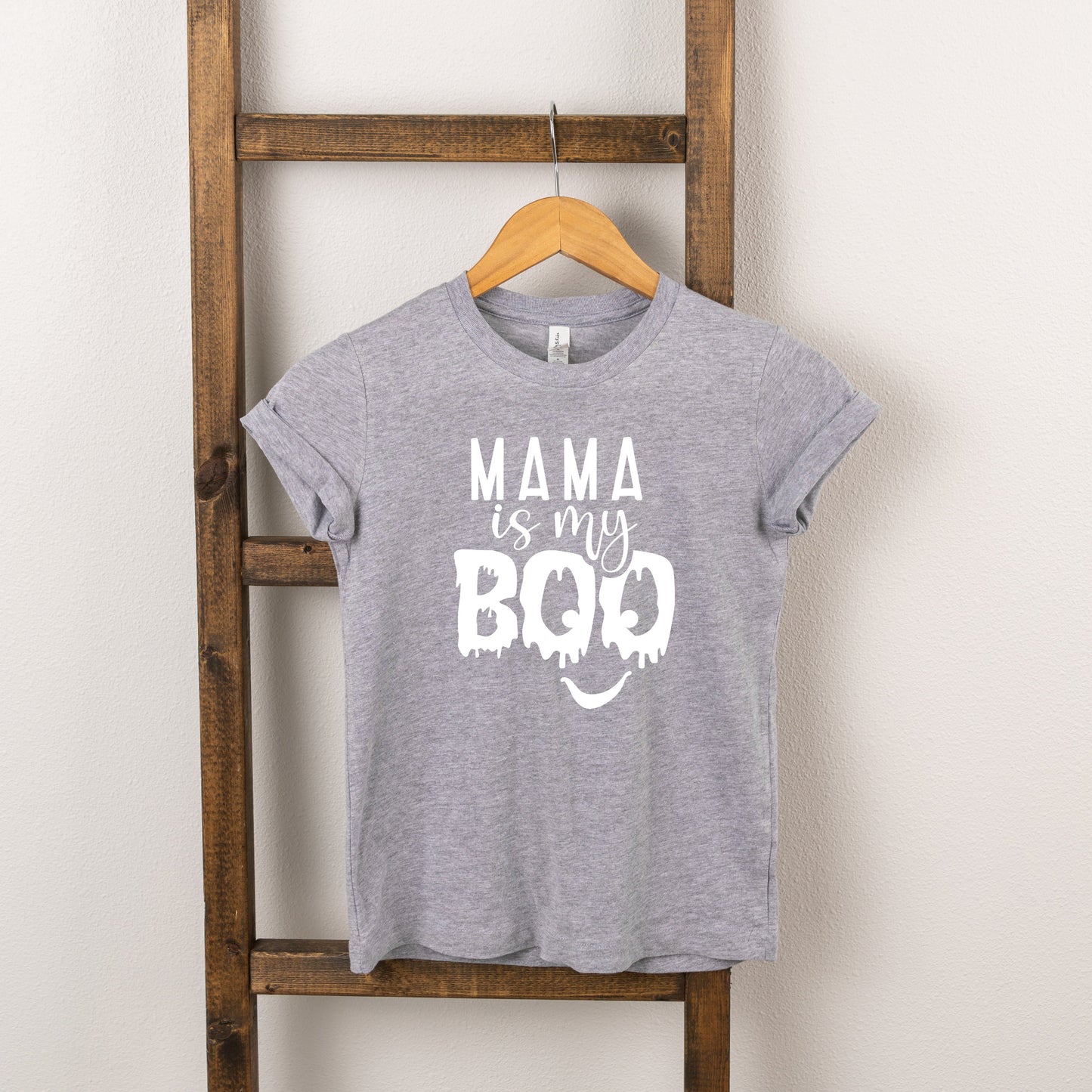 Mama Is My Boo | Toddler Short Sleeve Crew Neck by The Juniper Shop