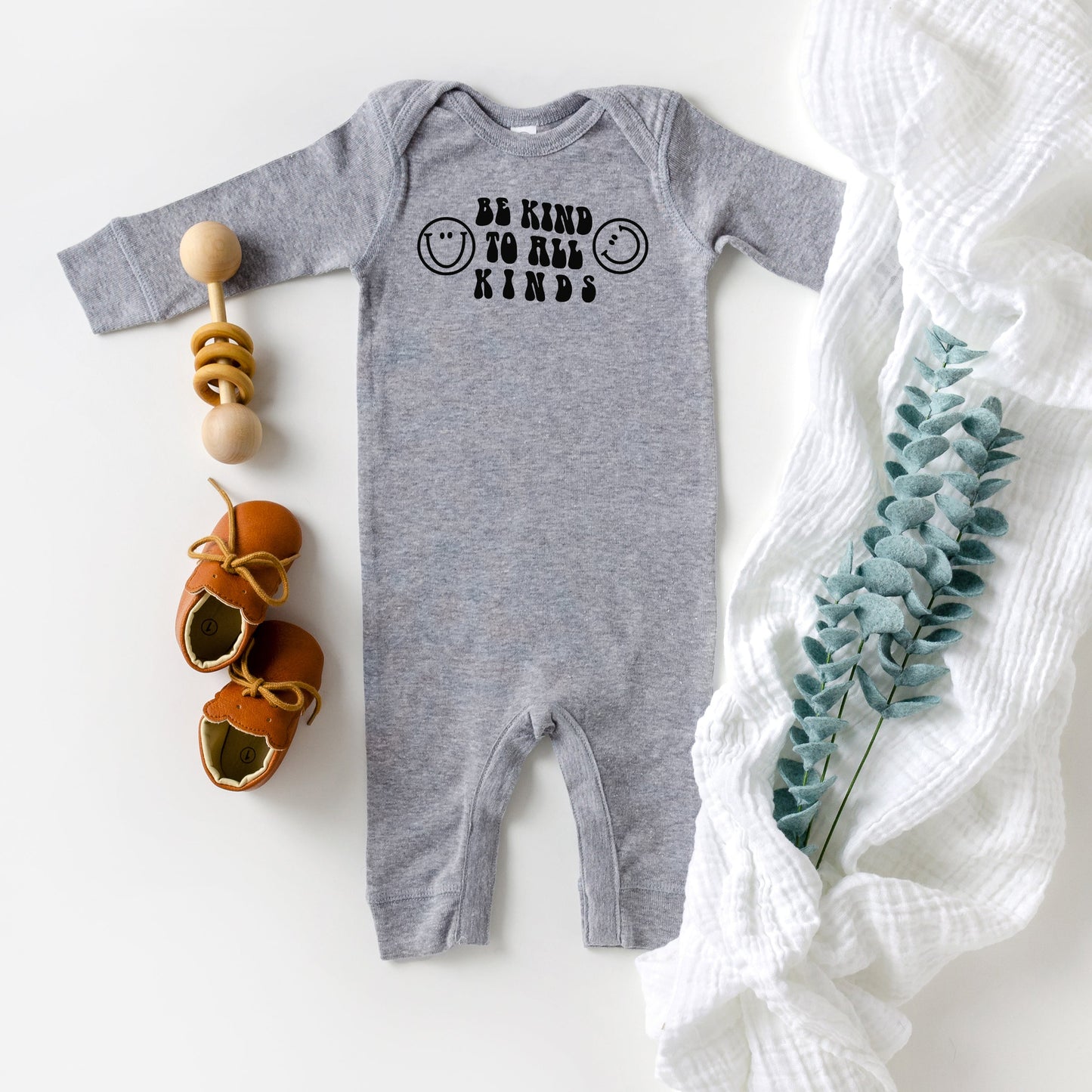 Be Kind To All Kinds | Baby Romper by The Juniper Shop