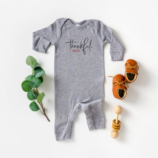 Thankful Mini Heart | Baby Romper by The Juniper Shop