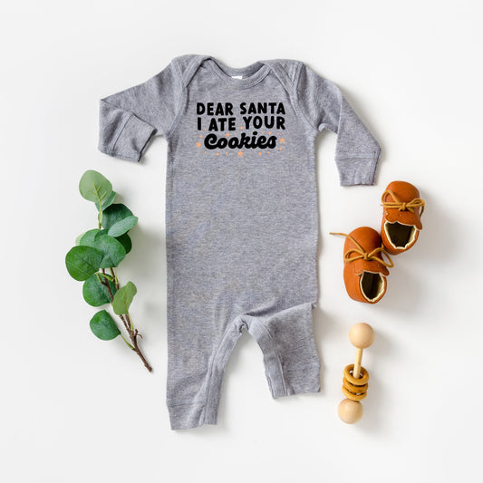 I Ate Your Cookies | Baby Romper by The Juniper Shop