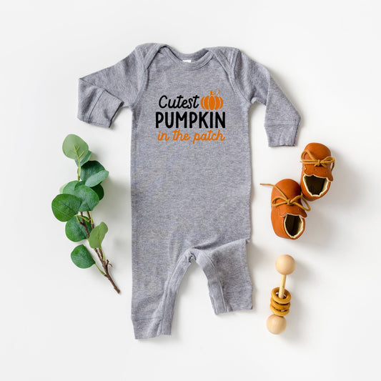 Cutest Pumpkin In The Patch | Baby Romper by The Juniper Shop