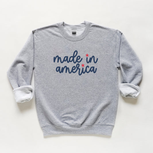 Made In America Stars | Youth Sweatshirt by The Juniper Shop