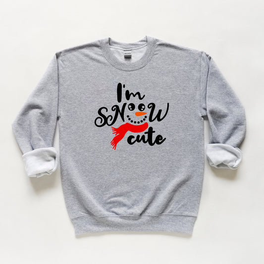 I'm Snow Cute | Youth Sweatshirt by The Juniper Shop