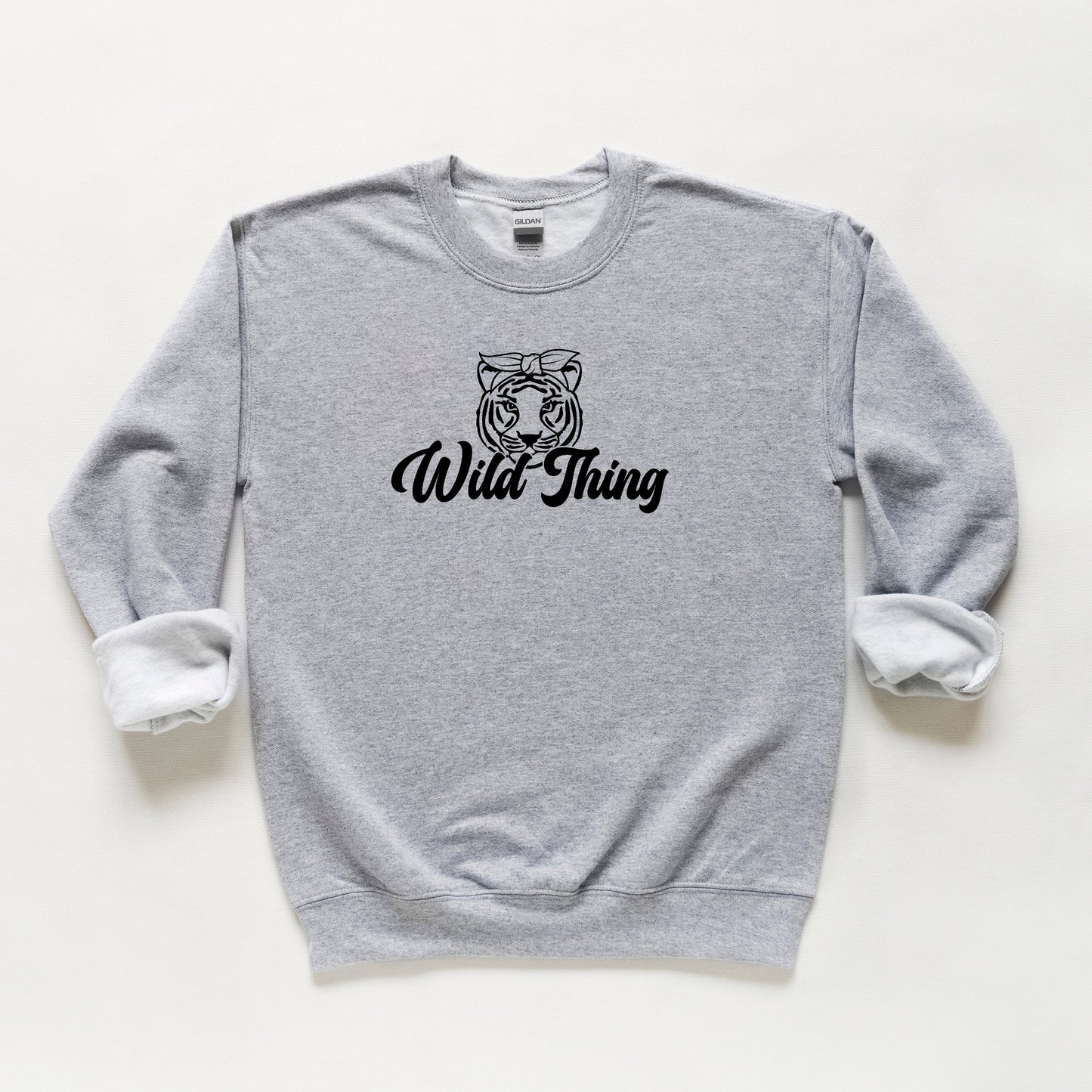 Wild Thing Tiger | Youth Sweatshirt by The Juniper Shop