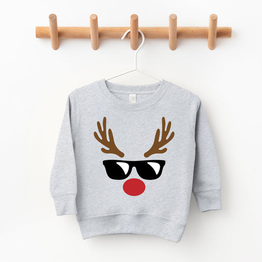 Reindeer Boy | Toddler Graphic Sweatshirt by The Juniper Shop