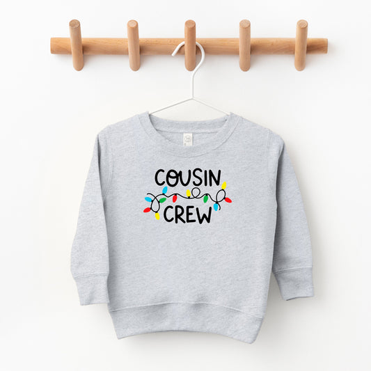 Cousin Crew Lights | Toddler Sweatshirt by The Juniper Shop