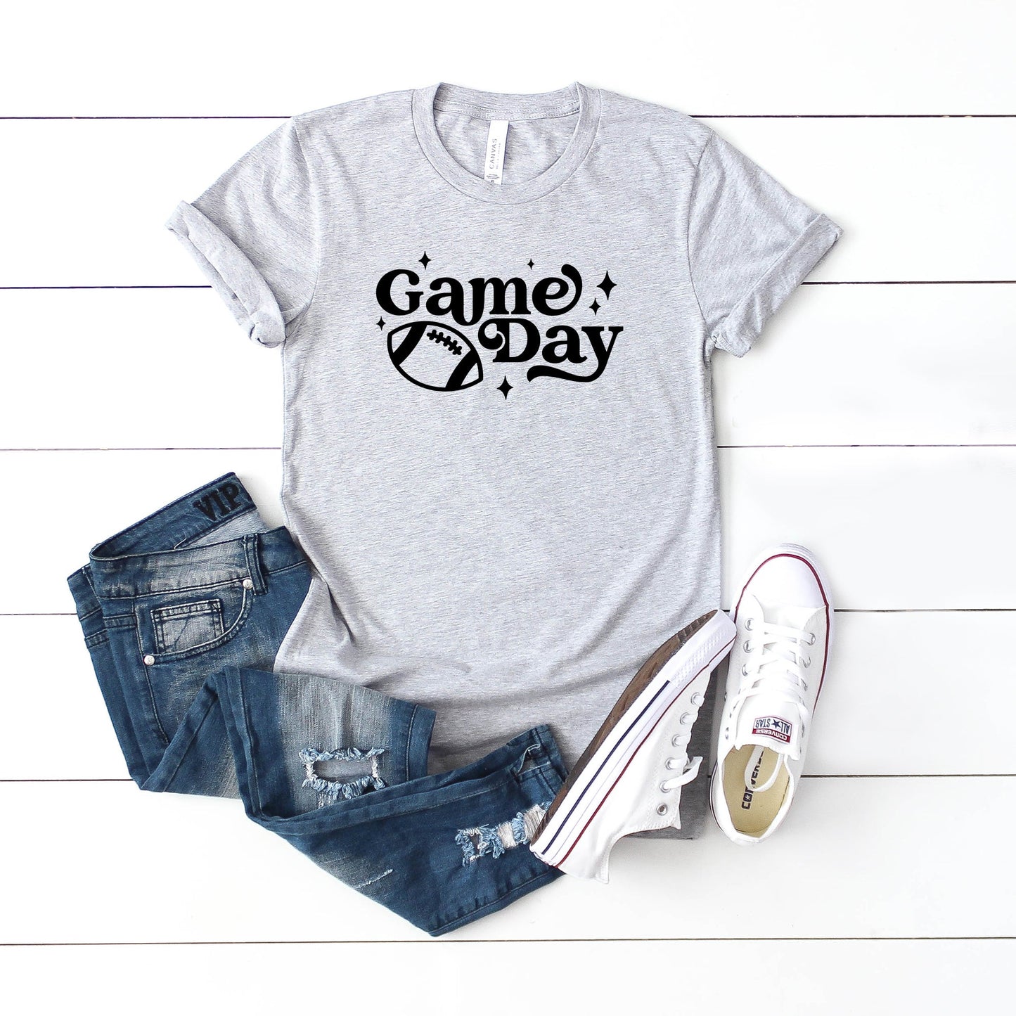 Game Day Stars | Youth Short Sleeve Crew Neck by The Juniper Shop