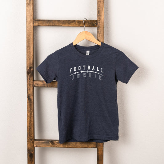 Football Junkie | Toddler Short Sleeve Crew Neck by The Juniper Shop