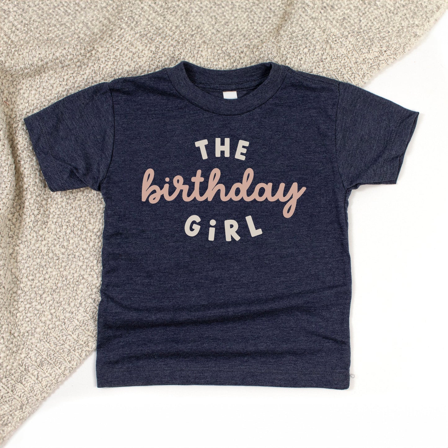 The Birthday Girl | Toddler Graphic Short Sleeve Tee by The Juniper Shop