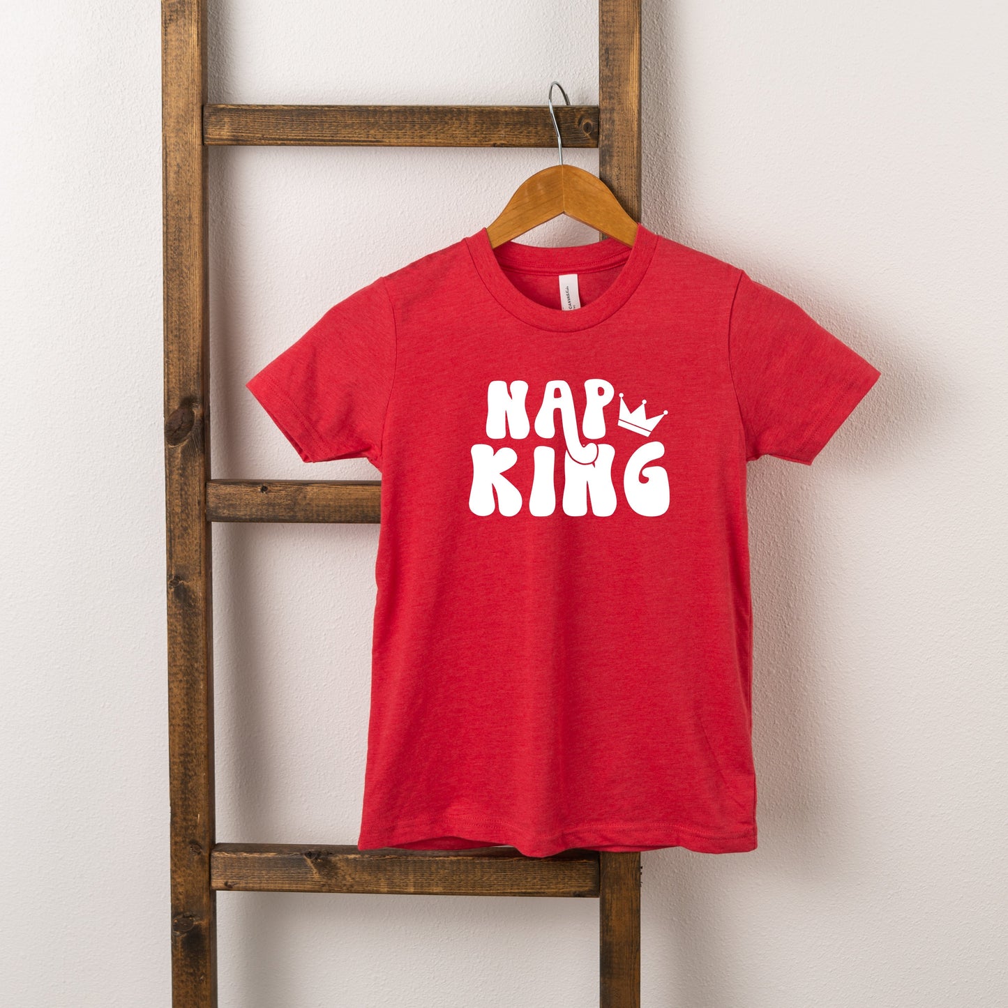 Nap King | Toddler Short Sleeve Crew Neck by The Juniper Shop