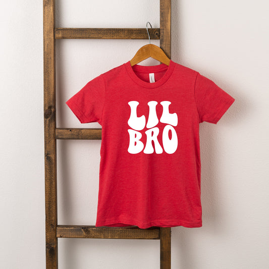 Lil Bro Wavy | Toddler Short Sleeve Crew Neck by The Juniper Shop