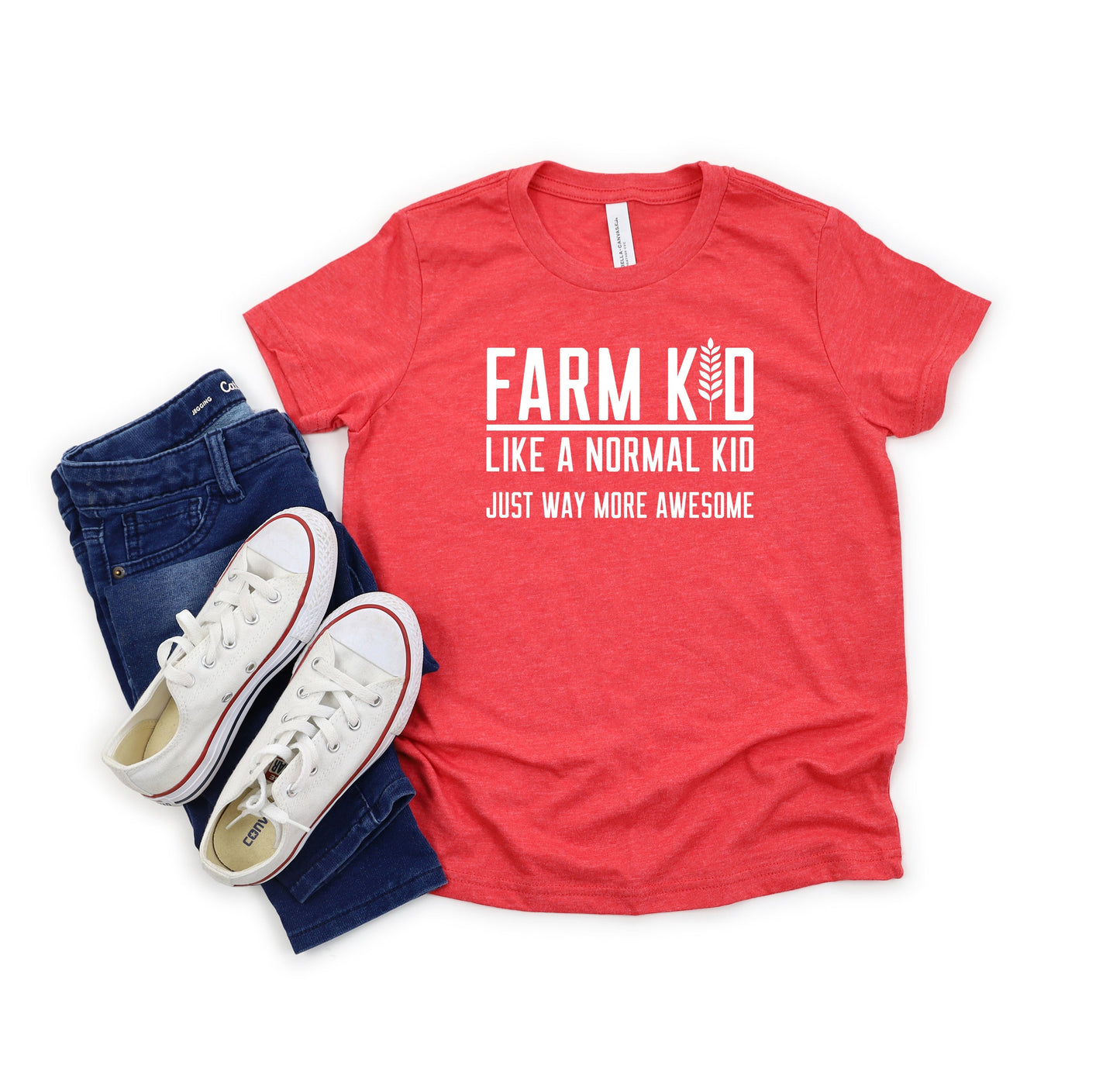 Farm Kid | Youth Short Sleeve Crew Neck by The Juniper Shop