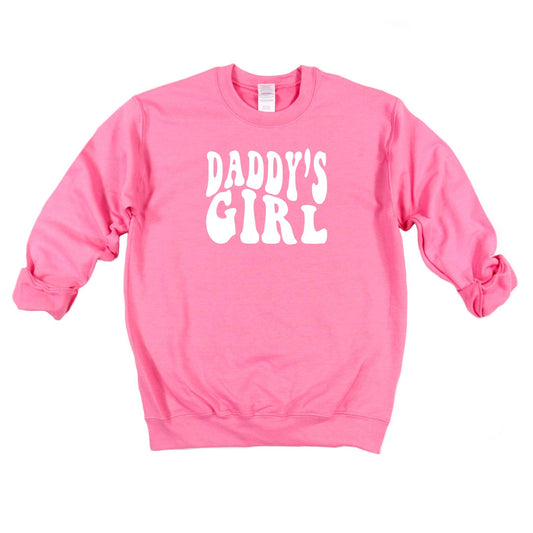 Daddy's Girl Wavy | Youth Sweatshirt by The Juniper Shop