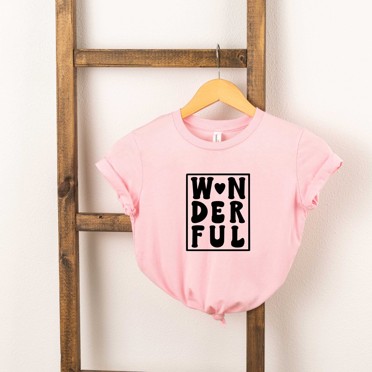 Wonderful Block | Youth Short Sleeve Crew Neck by The Juniper Shop