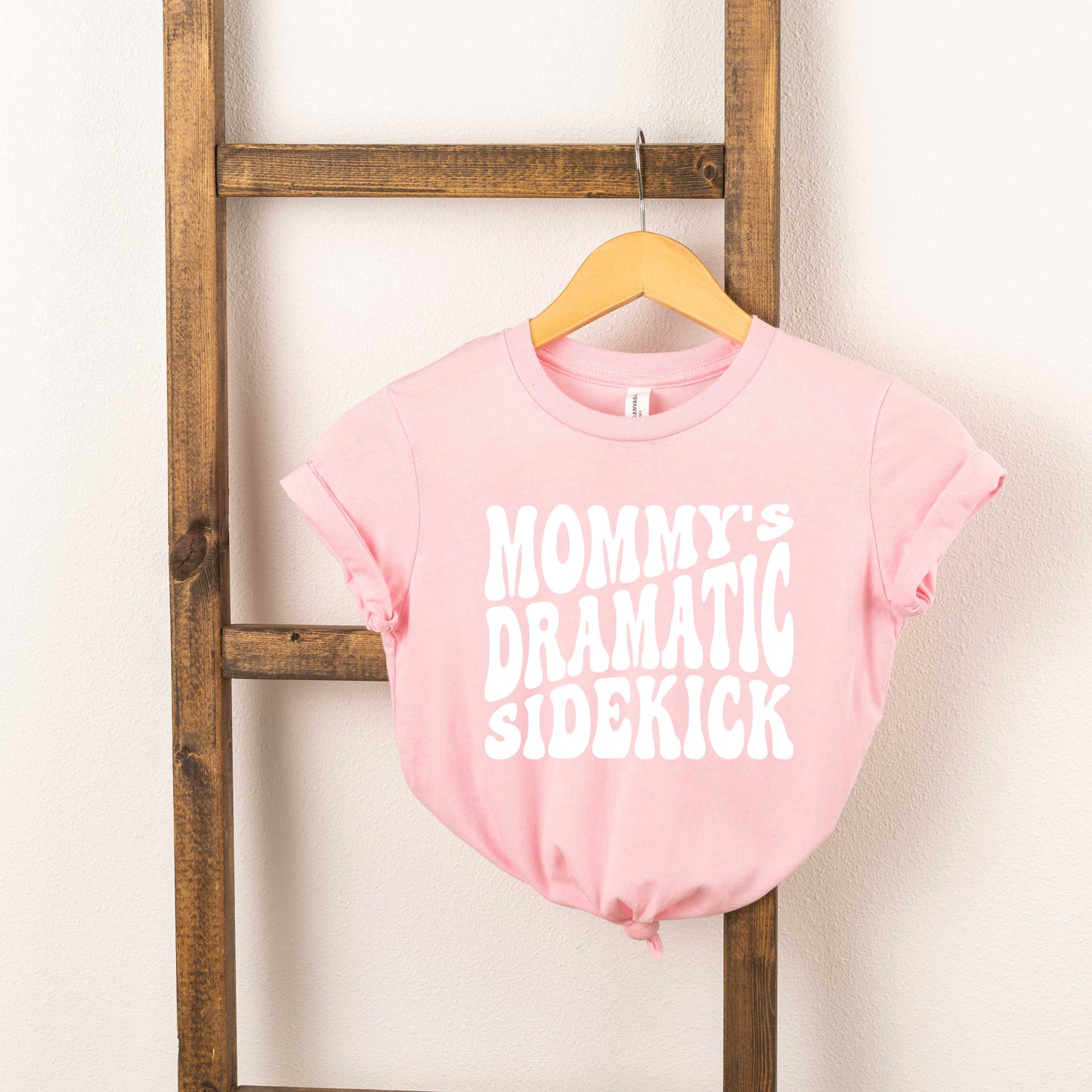 Mommy's Dramatic Sidekick | Youth Short Sleeve Crew Neck by The Juniper Shop