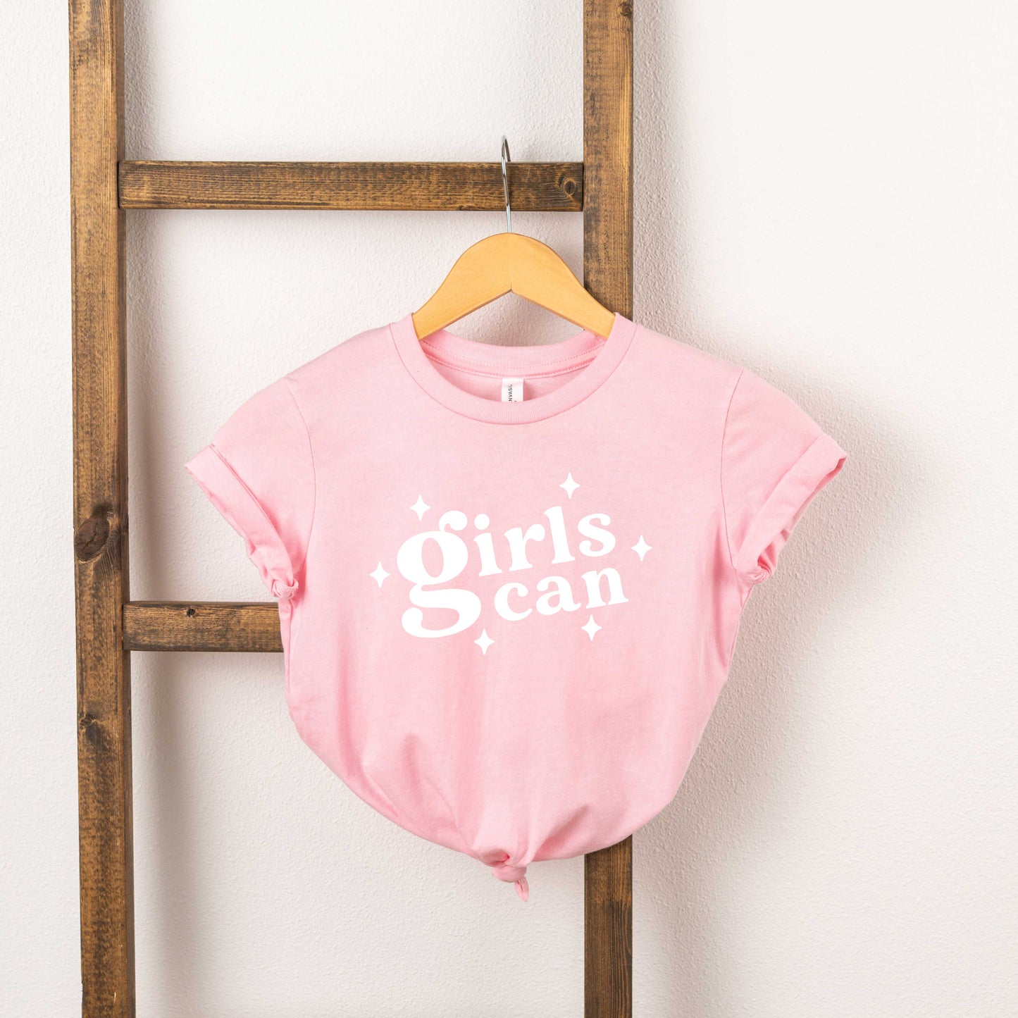 Girls Can | Youth Short Sleeve Crew Neck by The Juniper Shop