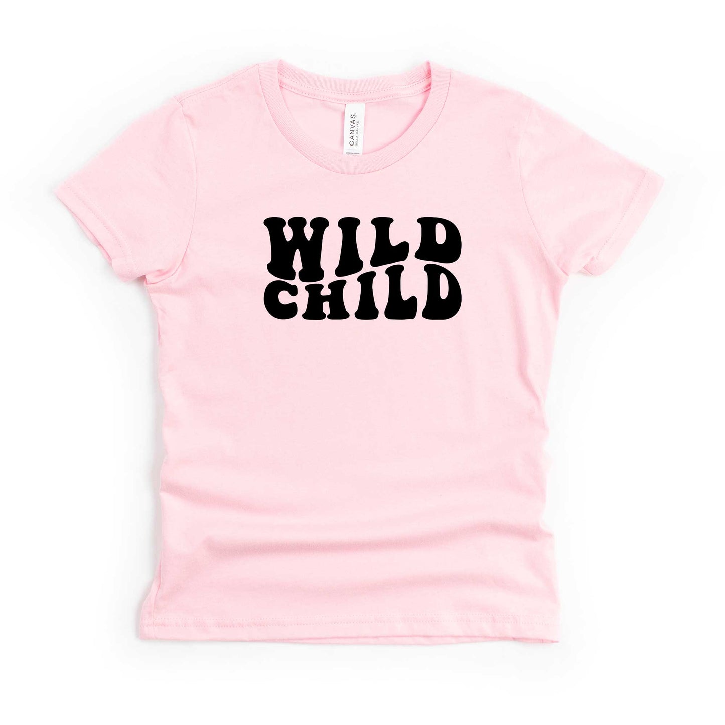 Wild Child Wavy | Youth Short Sleeve Crew Neck by The Juniper Shop