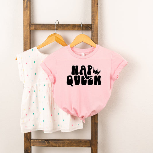 Nap Queen | Toddler Short Sleeve Crew Neck by The Juniper Shop