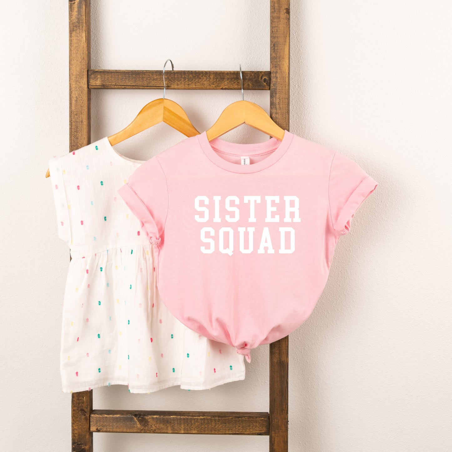 Sister Squad | Toddler Short Sleeve Crew Neck by The Juniper Shop