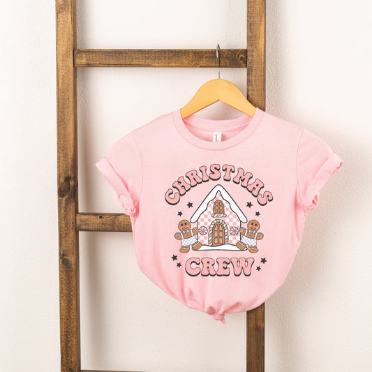 Christmas Gingerbread Crew | Toddler Short Sleeve Crew Neck by The Juniper Shop