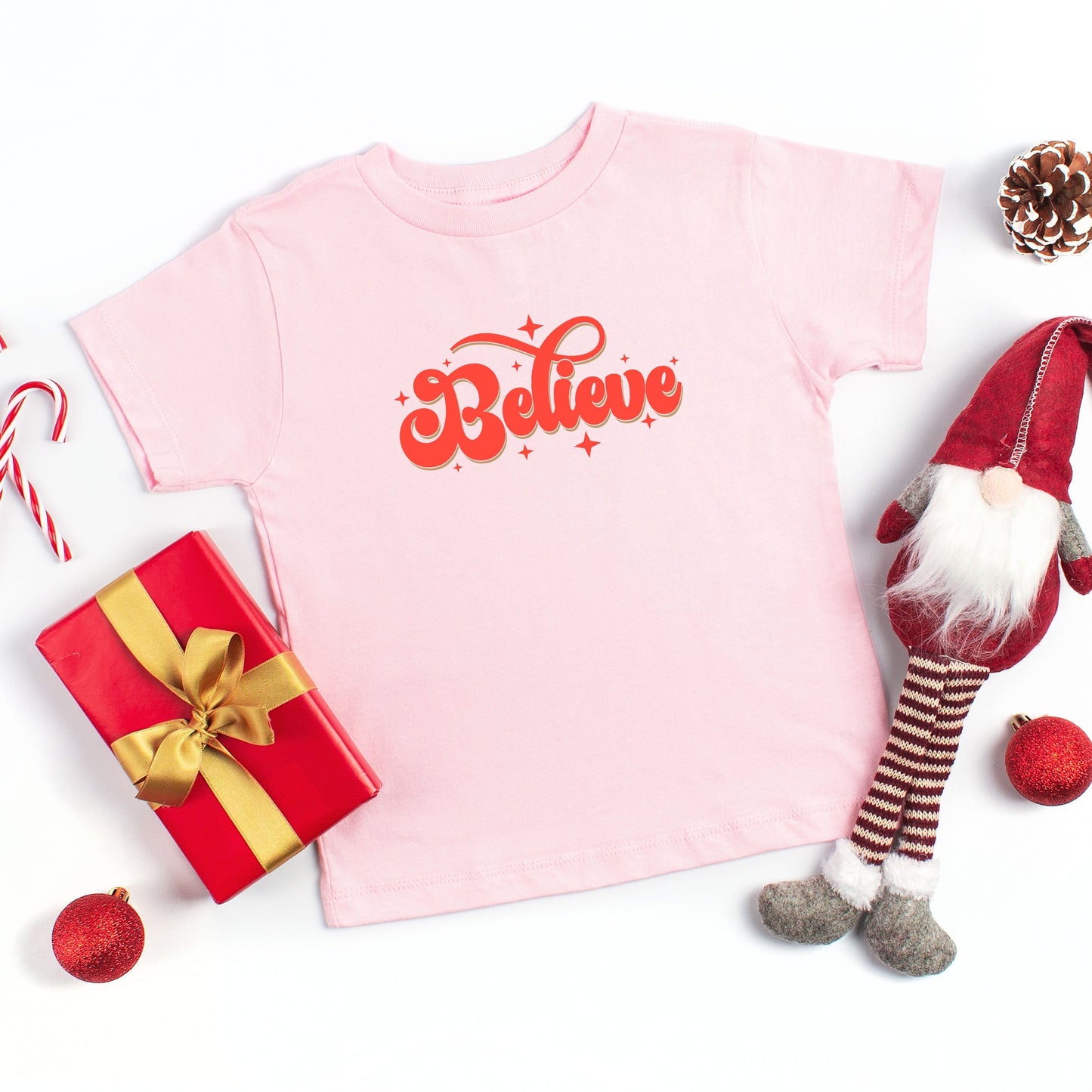 Magical Believe | Toddler Short Sleeve Crew Neck by The Juniper Shop