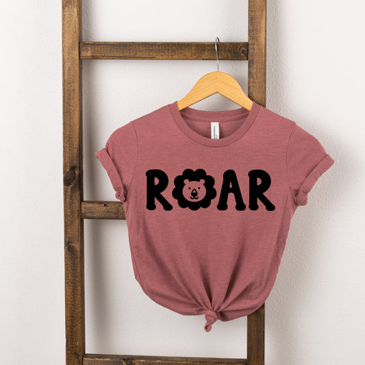 Roar Lion | Toddler Short Sleeve Crew Neck by The Juniper Shop