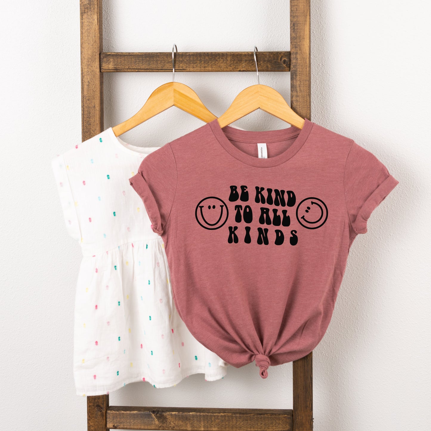 Be Kind To All Kinds | Toddler Short Sleeve Crew Neck by The Juniper Shop