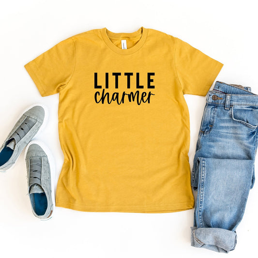 Little Charmer | Youth Short Sleeve Crew Neck by The Juniper Shop