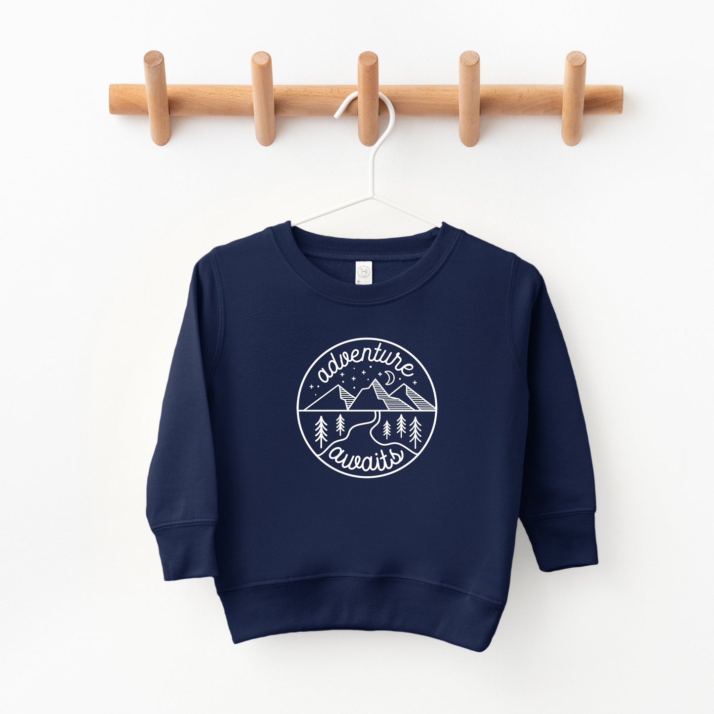 Adventure Awaits | Toddler Sweatshirt by The Juniper Shop