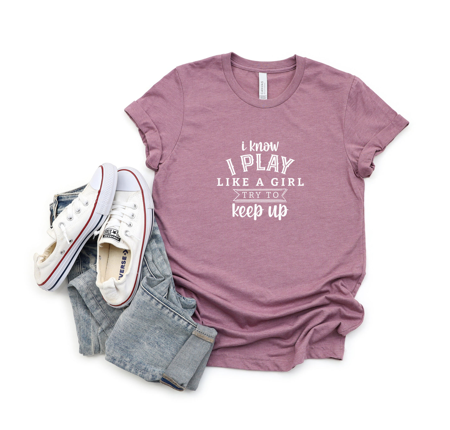 Play Like a Girl | Youth Short Sleeve Crew Neck by The Juniper Shop