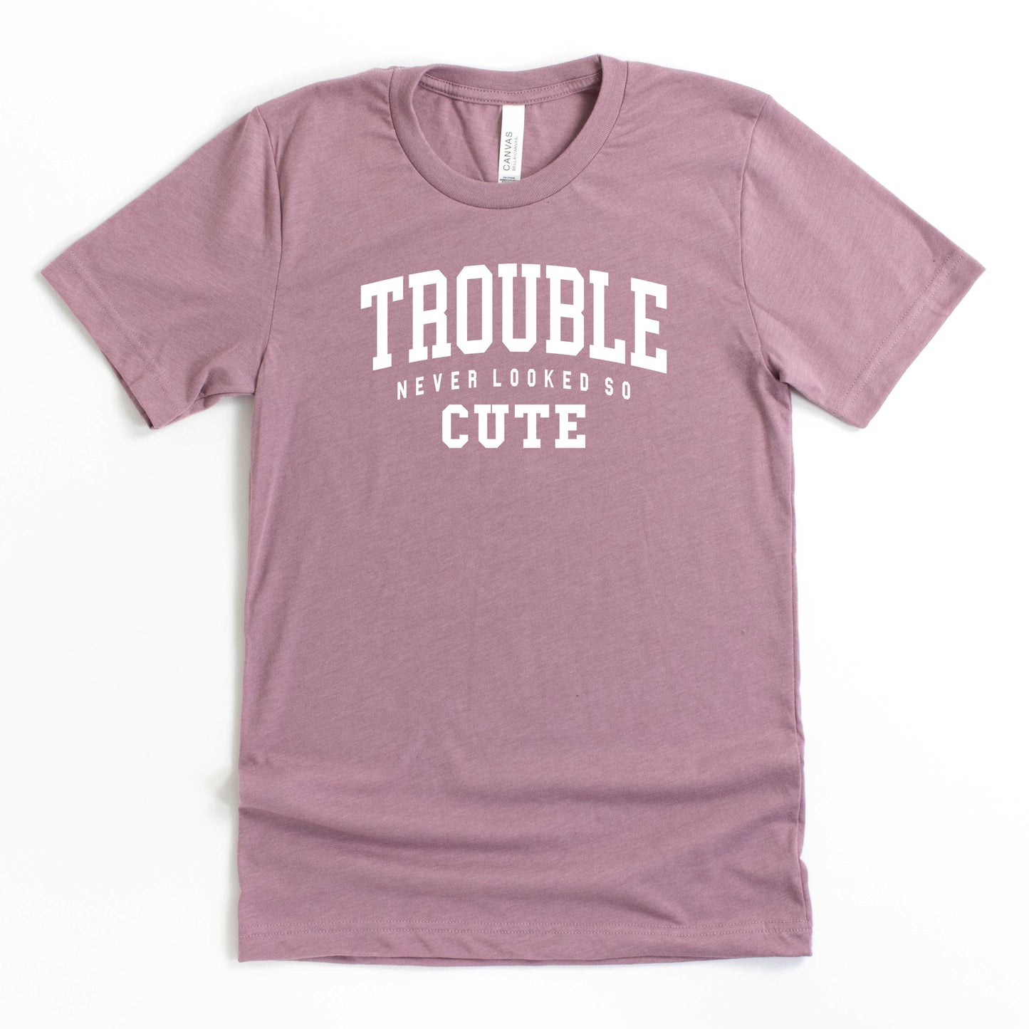 Trouble So Cute | Youth Short Sleeve Crew Neck by The Juniper Shop