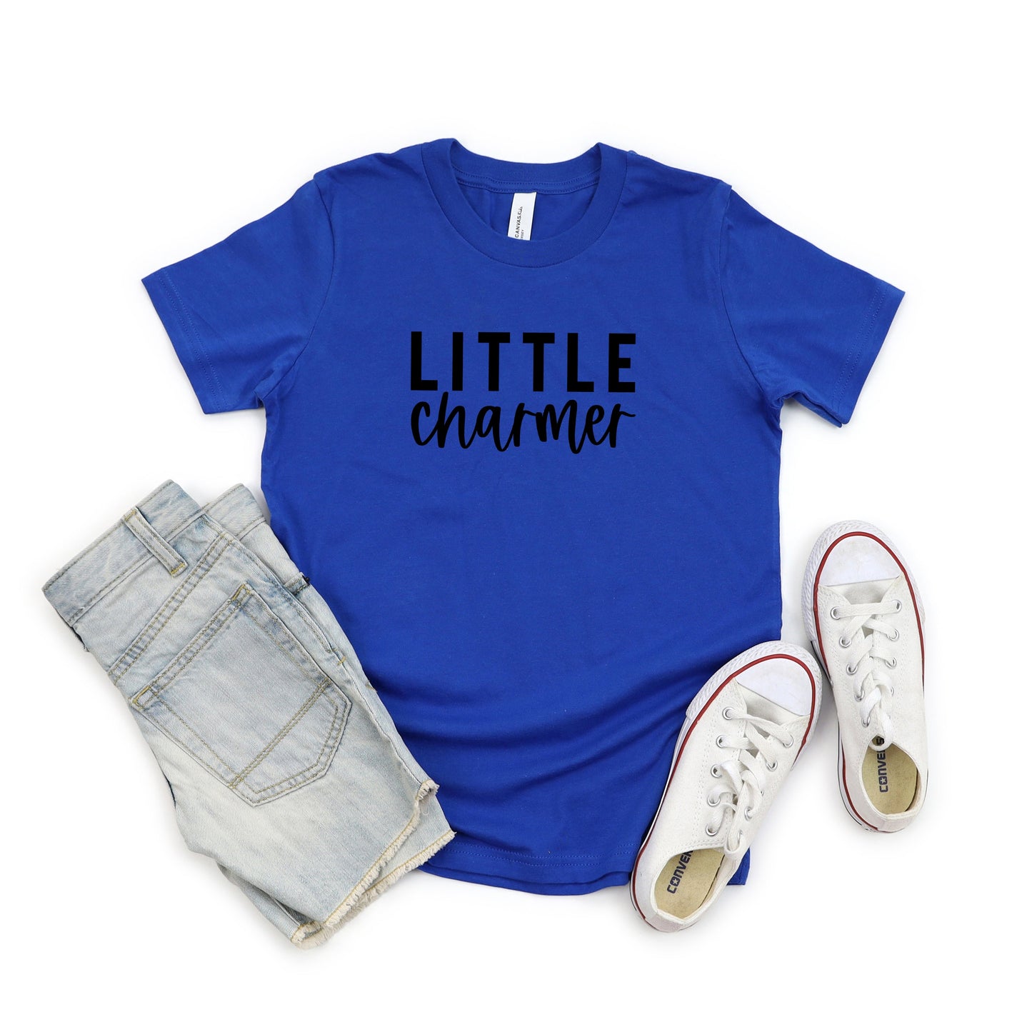 Little Charmer | Youth Short Sleeve Crew Neck by The Juniper Shop