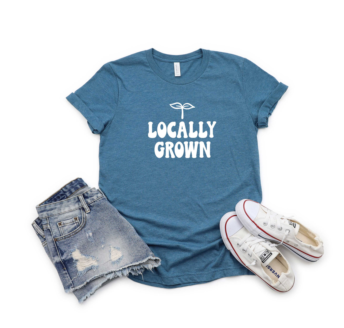 Locally Grown Kids | Youth Short Sleeve Crew Neck by The Juniper Shop