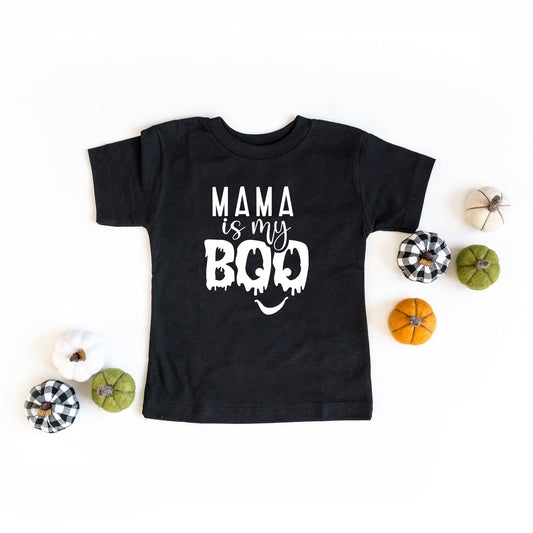 Mama Is My Boo | Toddler Short Sleeve Crew Neck by The Juniper Shop