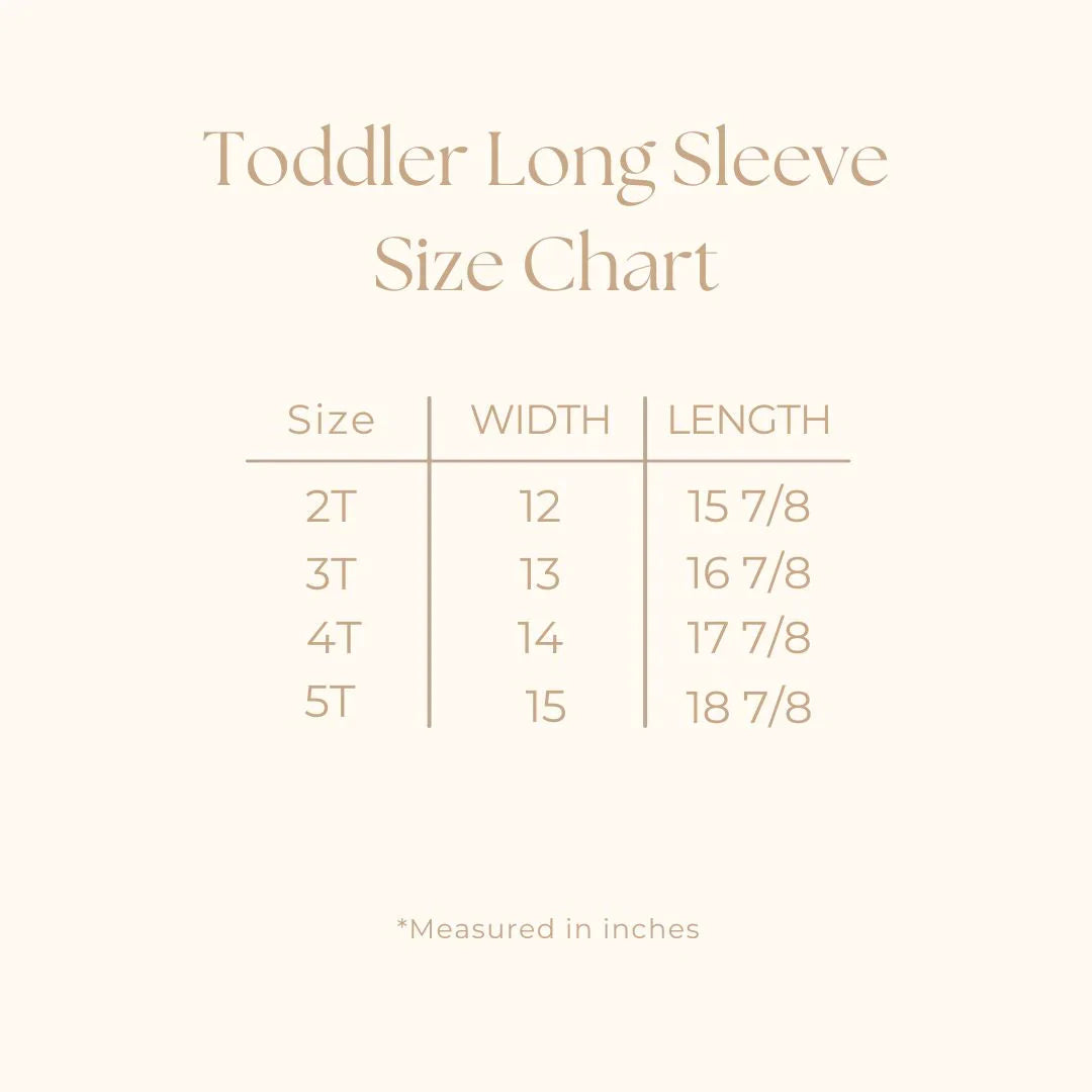 Little Charmer | Toddler Long Sleeve Tee by The Juniper Shop