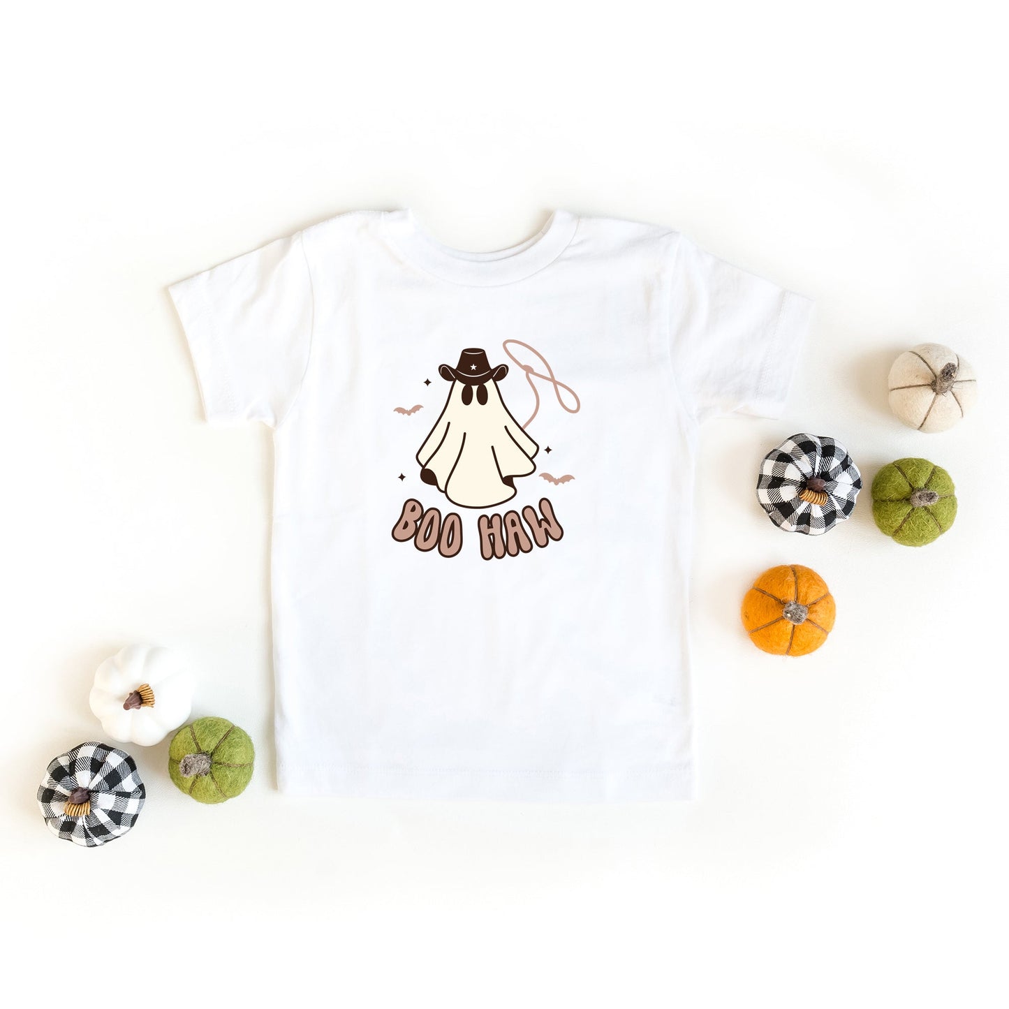 Boo Haw | Toddler Graphic Short Sleeve Tee by The Juniper Shop