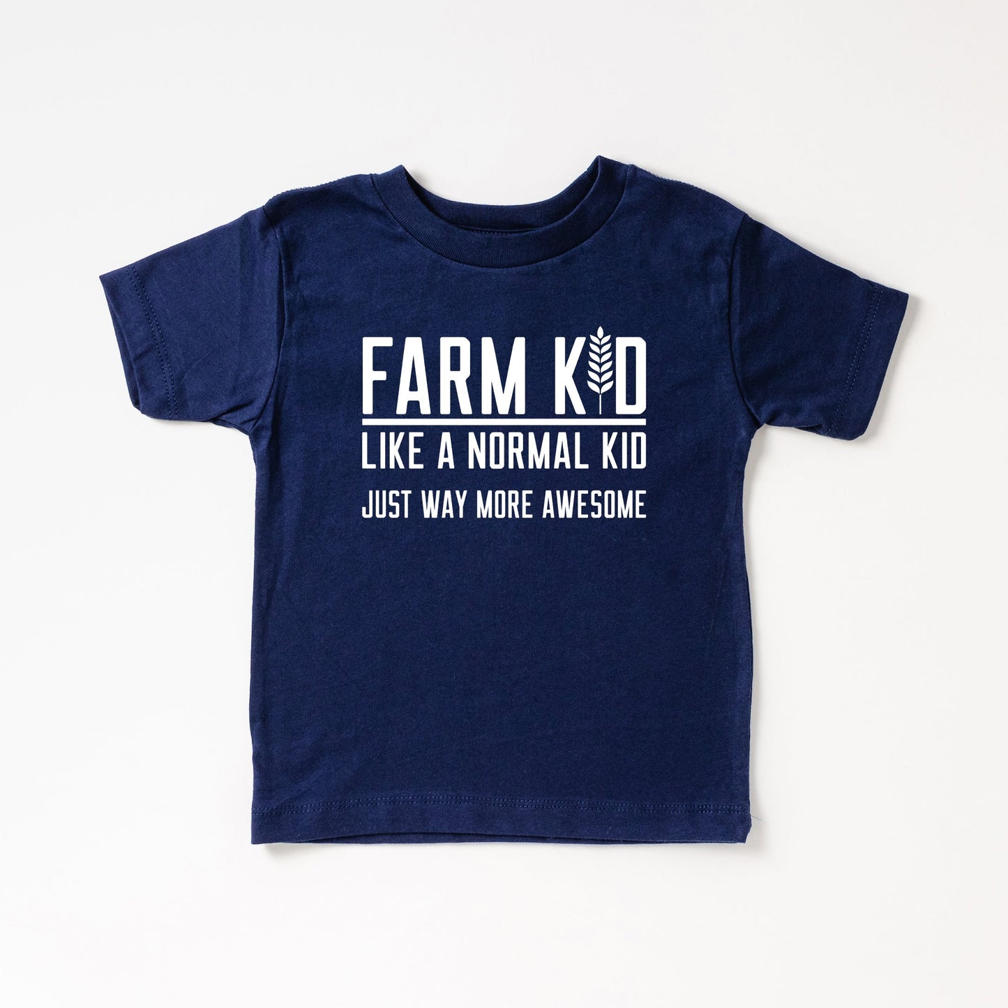 Farm Kid | Toddler Short Sleeve Crew Neck by The Juniper Shop