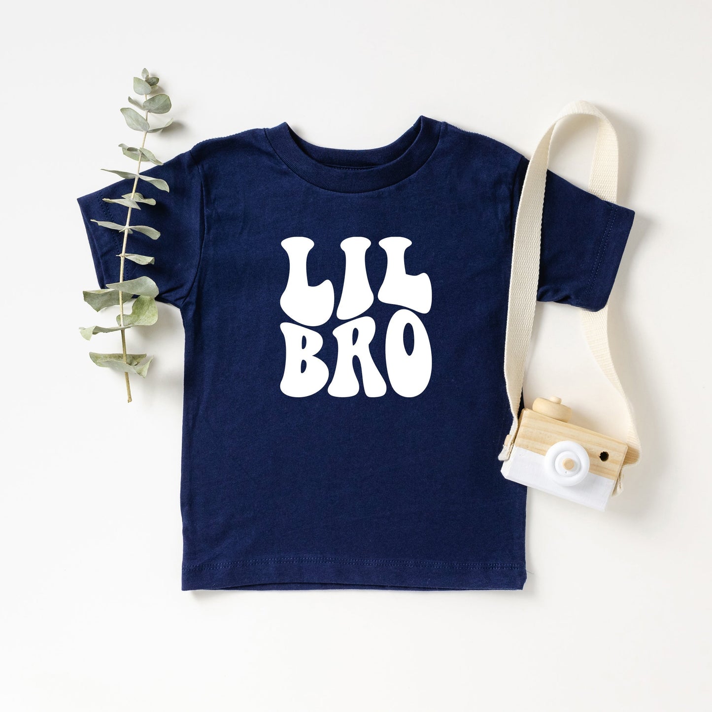 Lil Bro Wavy | Toddler Short Sleeve Crew Neck by The Juniper Shop