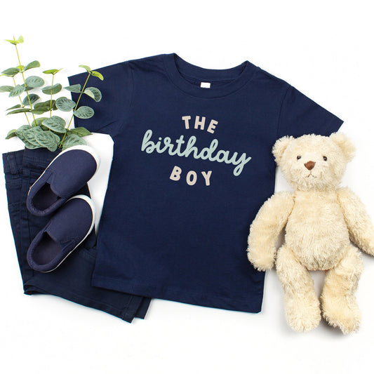 The Birthday Boy | Toddler Graphic Short Sleeve Tee by The Juniper Shop