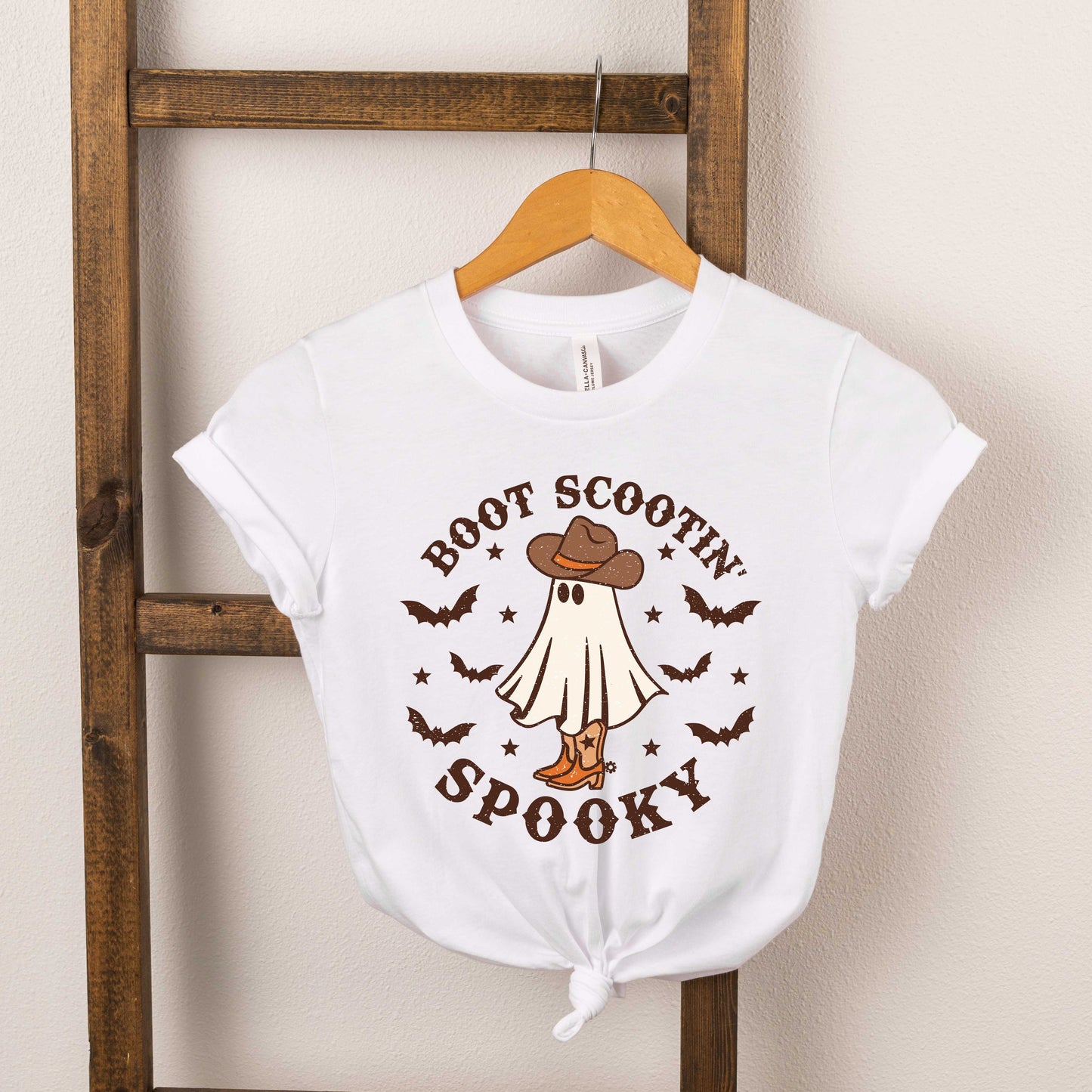 Boot Scootin' Spooky | Toddler Graphic Short Sleeve Tee by The Juniper Shop