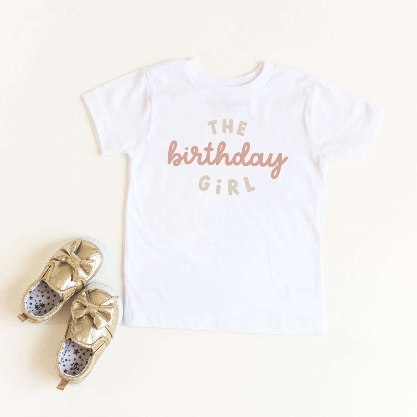 The Birthday Girl | Toddler Graphic Short Sleeve Tee by The Juniper Shop