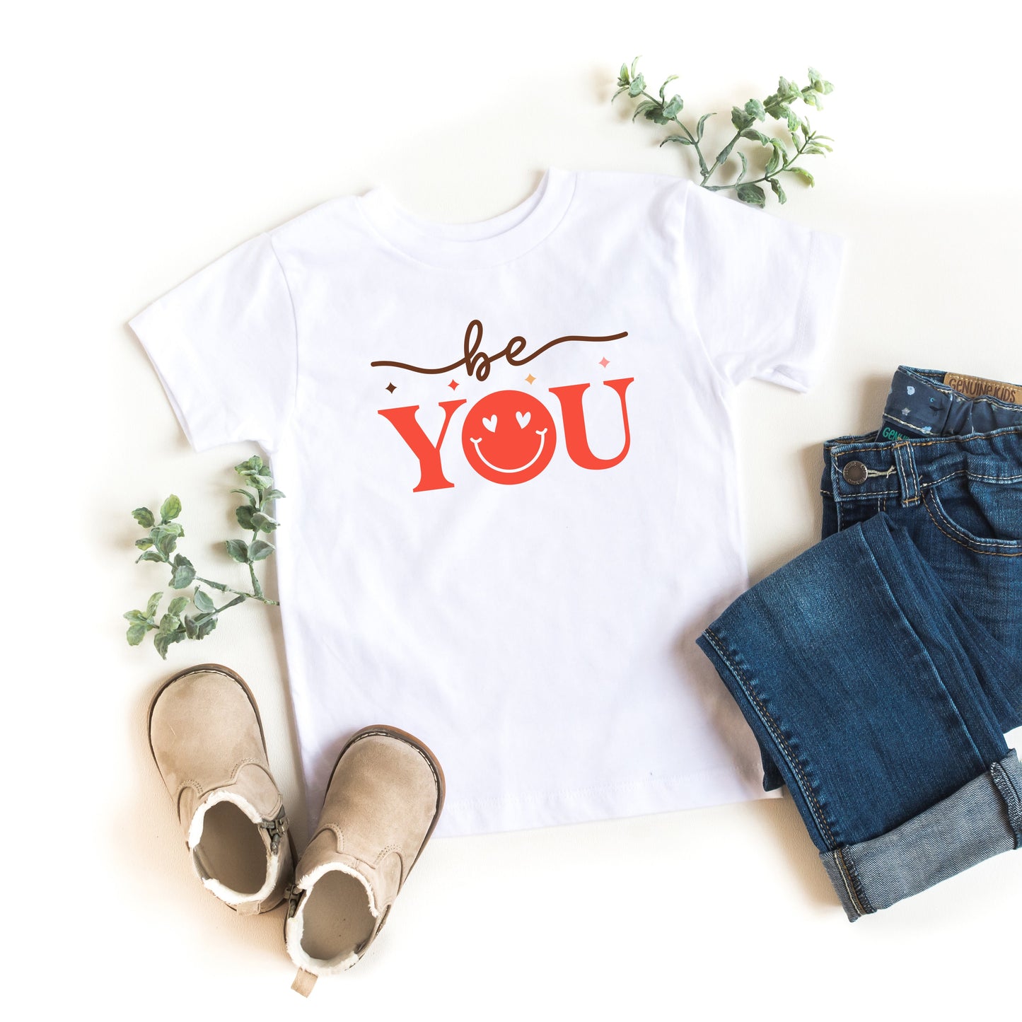 Be You | Toddler Short Sleeve Crew Neck by The Juniper Shop