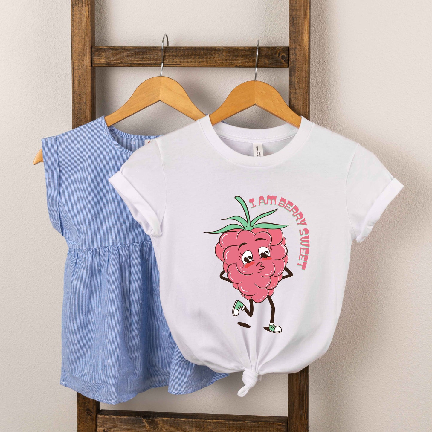 I Am Berry Sweet | Toddler Short Sleeve Crew Neck by The Juniper Shop