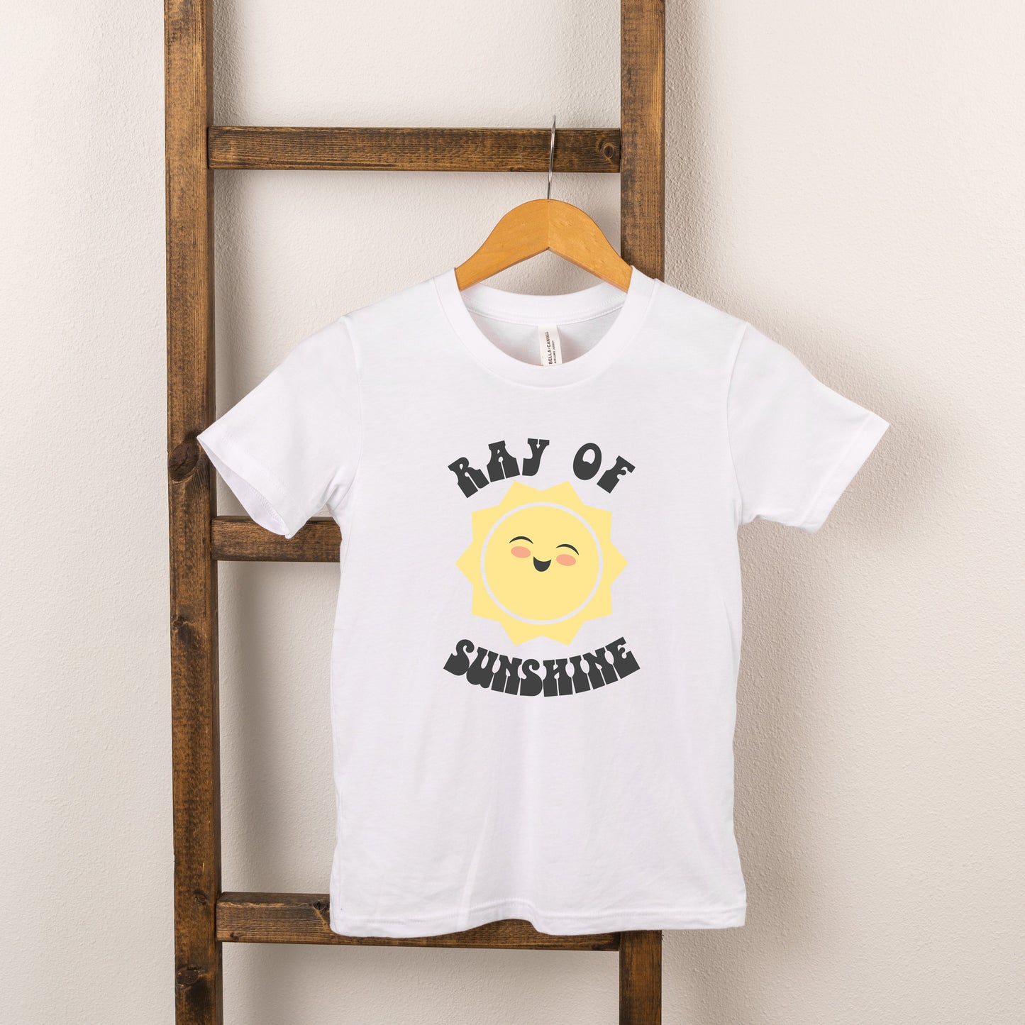 Ray Of Sunshine Sun | Toddler Short Sleeve Crew Neck by The Juniper Shop