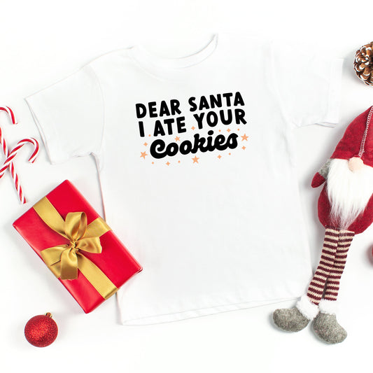 I Ate Your Cookies | Toddler Short Sleeve Crew Neck by The Juniper Shop